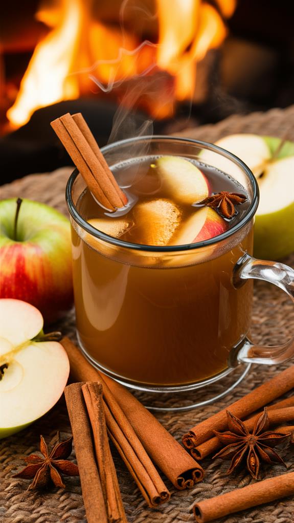 spicy alcoholic apple beverage