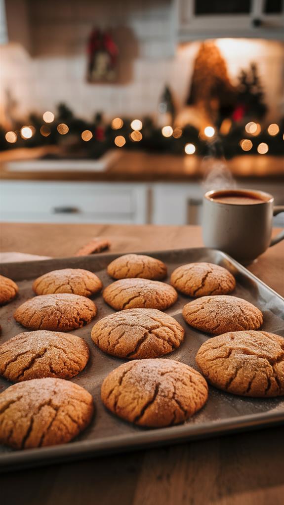 sweet cinnamon sugar cookies