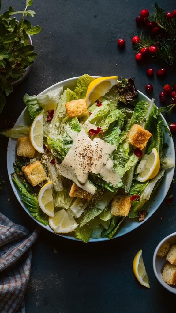 traditional caesar salad recipe