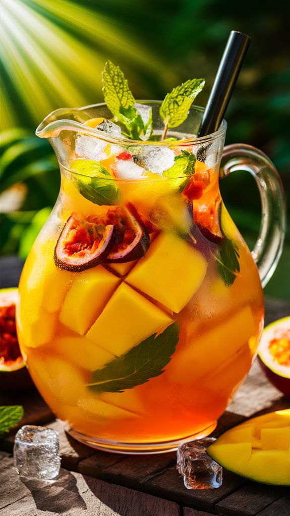 tropical fruit beverage blend