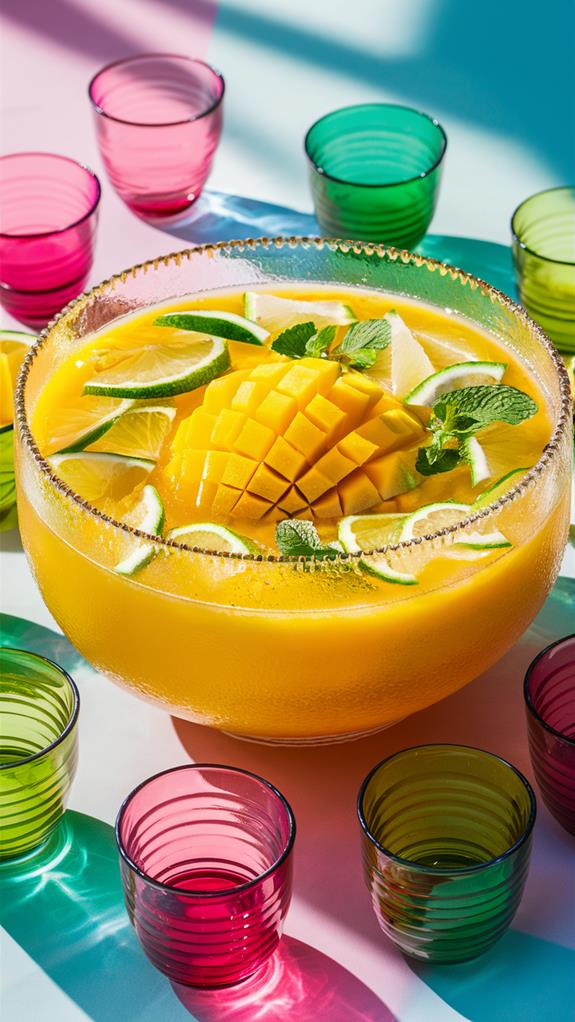 tropical mango beverage delight