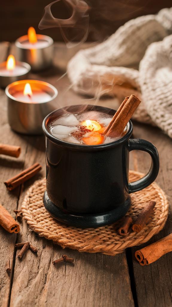 warm spiced alcoholic beverage