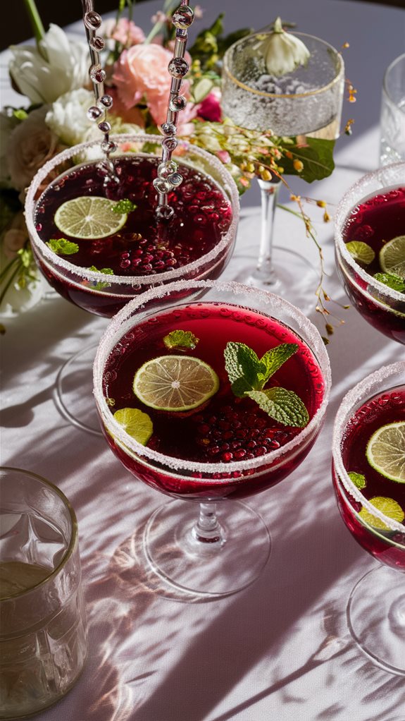 cranberry pomegranate beverage delight