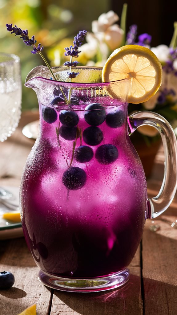 refreshing fruity herbal beverage