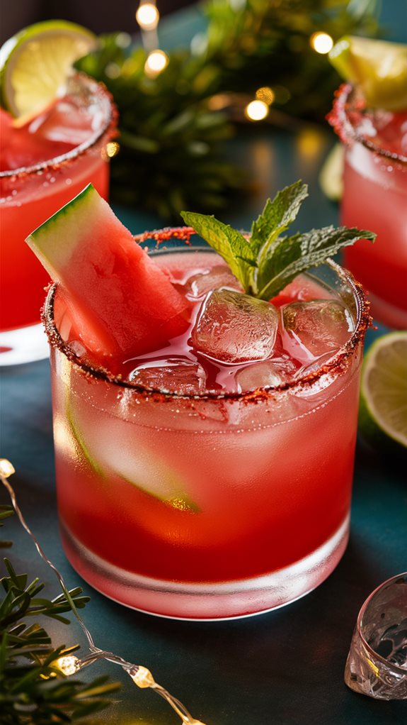 zesty watermelon cocktail delight